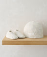 Mamas & Papas Hats & Booties Knitted Hat & Booties - Beige