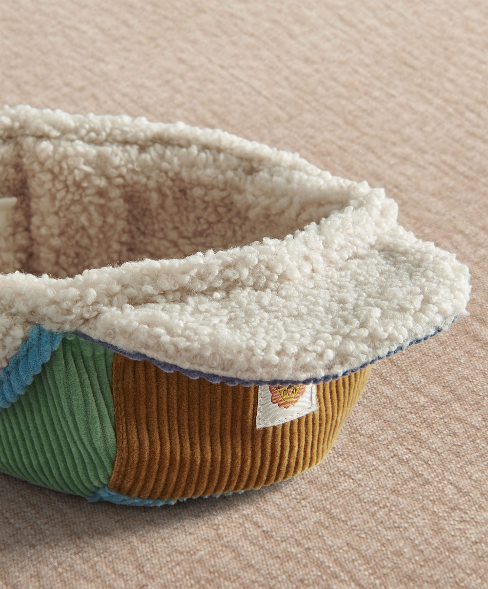 Mamas &amp; Papas Hats &amp; Booties Patchwork Corduroy Trapper Hat