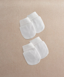 Mamas & Papas Hats & Mitts Blank Scratch Mitts (Pack of 2)
