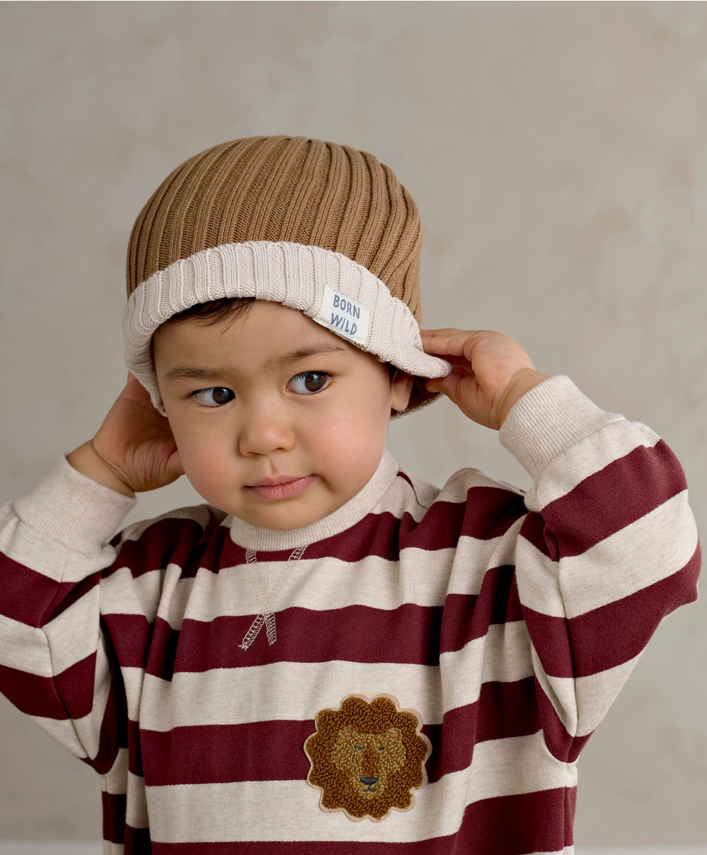 Mamas &amp; Papas Hats &amp; Mitts Born Wild Knitted Beanie