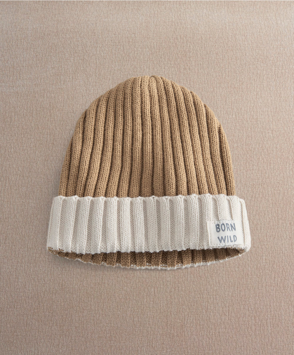 Mamas &amp; Papas Hats &amp; Mitts Born Wild Knitted Beanie