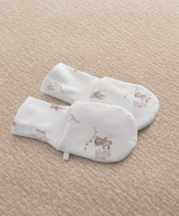 Mamas & Papas Hats & Mitts Celebration Print Hat & Mitts