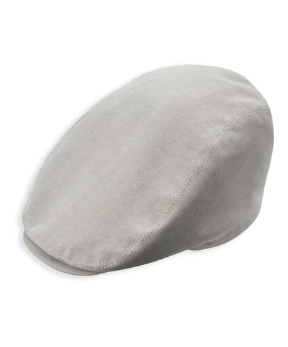 Mamas & Papas Hats & Mitts Linen Flat Cap - Cream