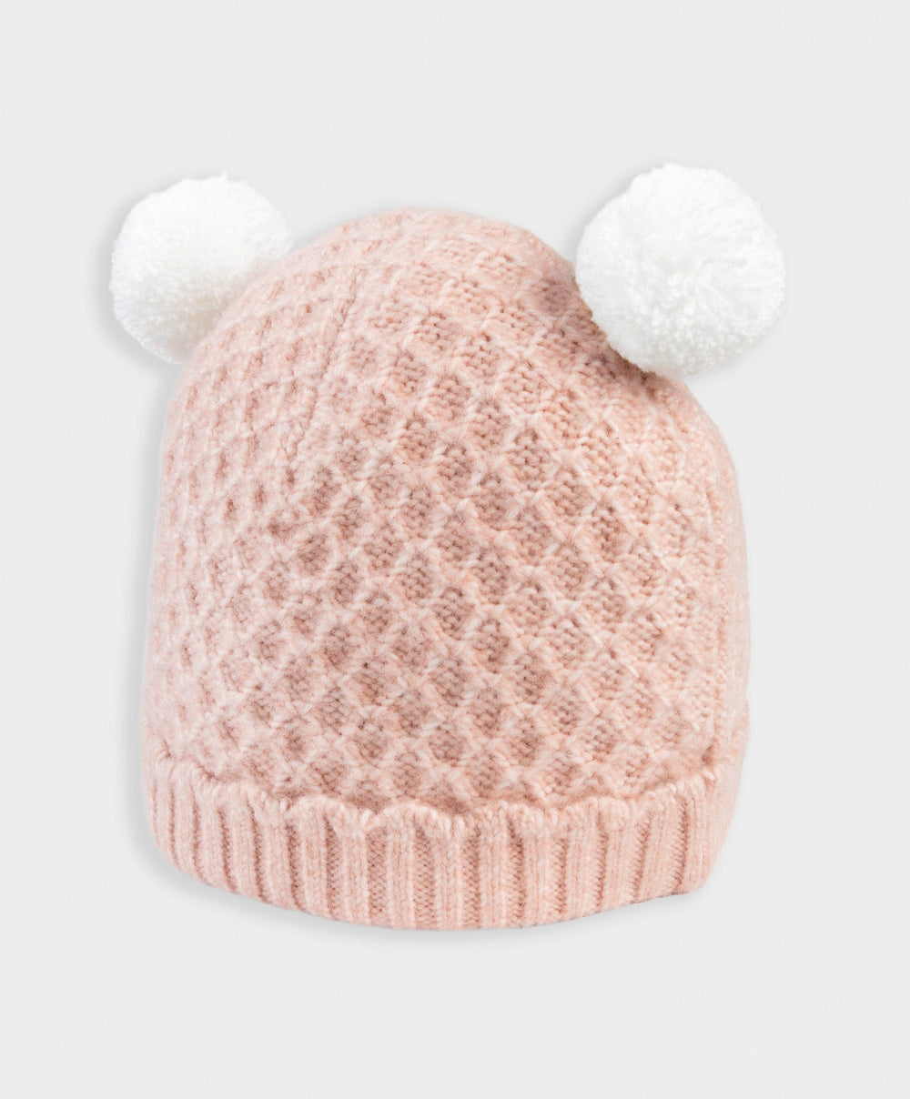 Mamas &amp; Papas Hats &amp; Mitts Pink Pom Pom Hat