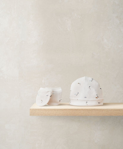 Mamas & Papas Hats & Mitts Premature - 4lbs Kites Premature Hat & Mittens