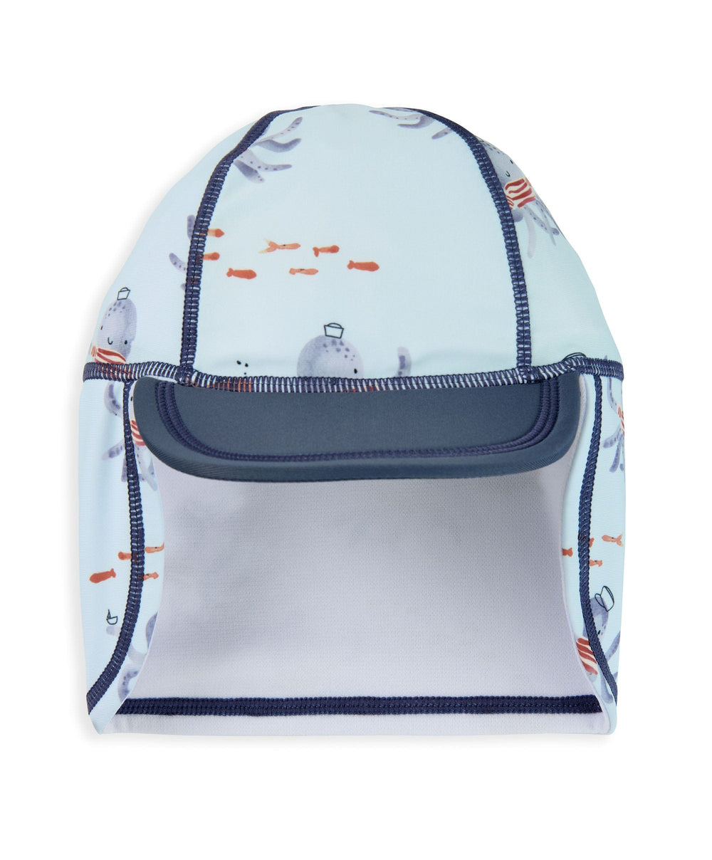 Mamas &amp; Papas Hats &amp; Mitts Squid Print Swim Hat