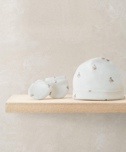 Mamas & Papas Hats & Mitts Welcome to the World Premature Baby Hat & Mits