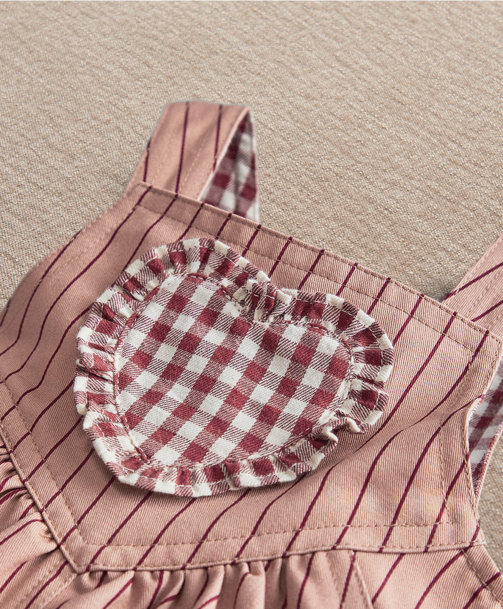 Mamas &amp; Papas Heart Dungarees