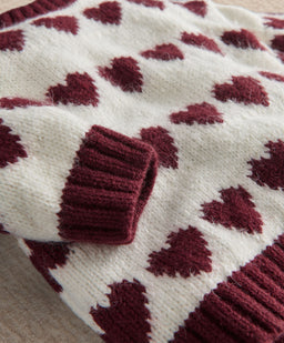 Mamas & Papas Heart Jumper