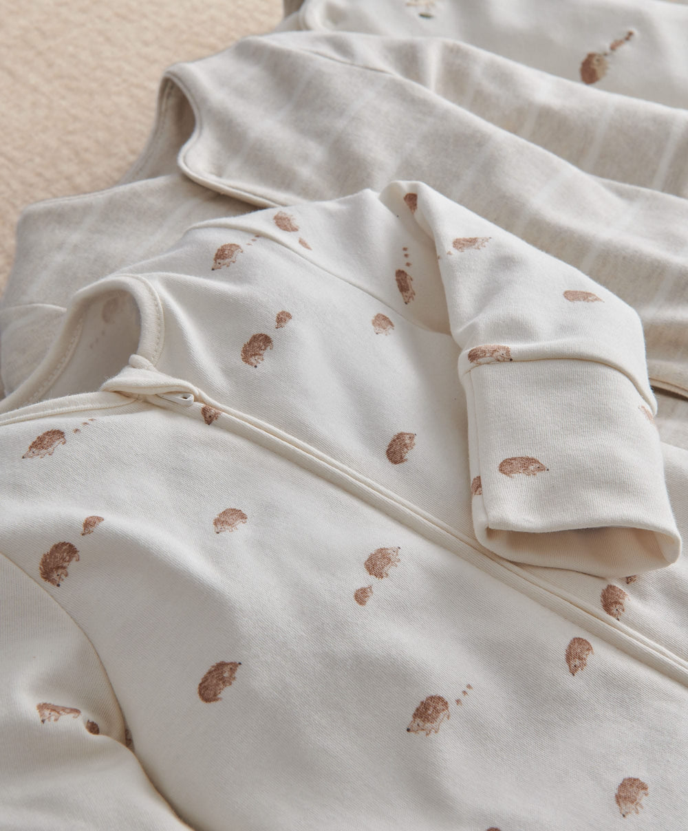 Mamas &amp; Papas Hedgehog Sleepsuit (Pack of 3)