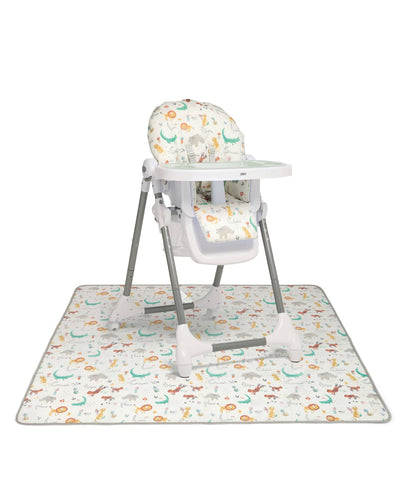 Mamas & Papas Highchairs Snax Highchair & Splash Mat Bundle – Jungle Alphabet