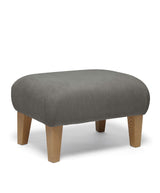Mamas & Papas Hilston Footstool in Soft Weave - Grey
