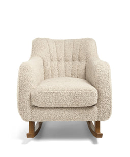 Mamas & Papas Hilston Nursing Chair & Footstool Set - Biscuit Teddy