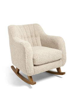 Mamas & Papas Hilston Nursing Chair & Footstool Set - Biscuit Teddy