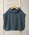 Mamas & Papas Hooded Towels 3D Fin Towelling Poncho - Blue
