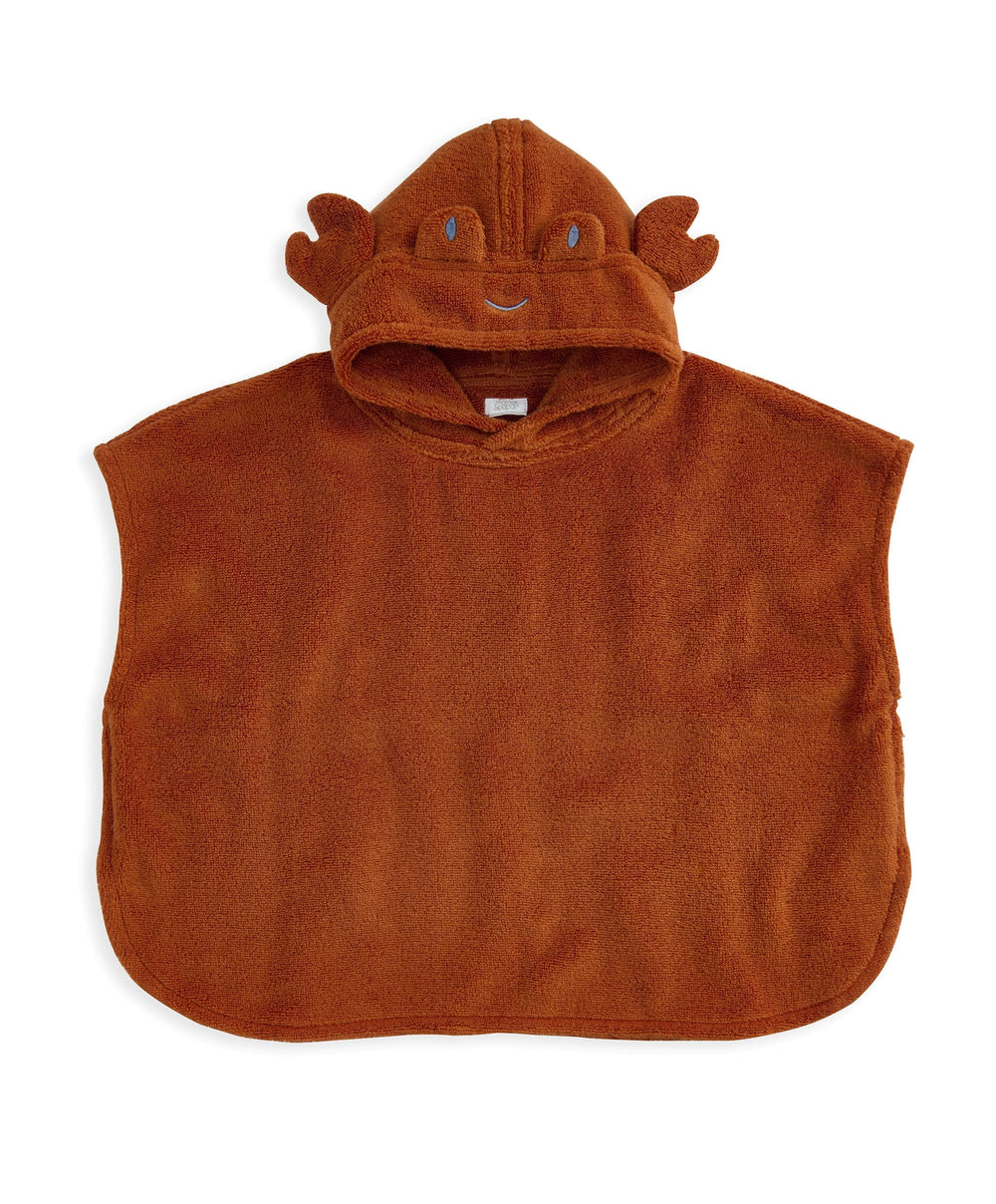 Mamas &amp; Papas Hooded Towels Crab Poncho Towel