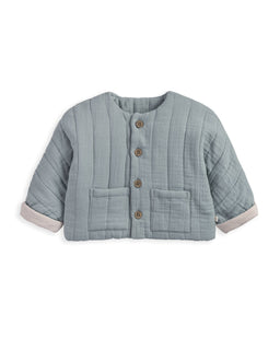 Mamas & Papas Jackets & Coats Blue Quilted Jacket