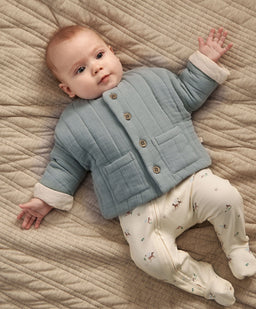 Mamas & Papas Jackets & Coats Blue Quilted Jacket