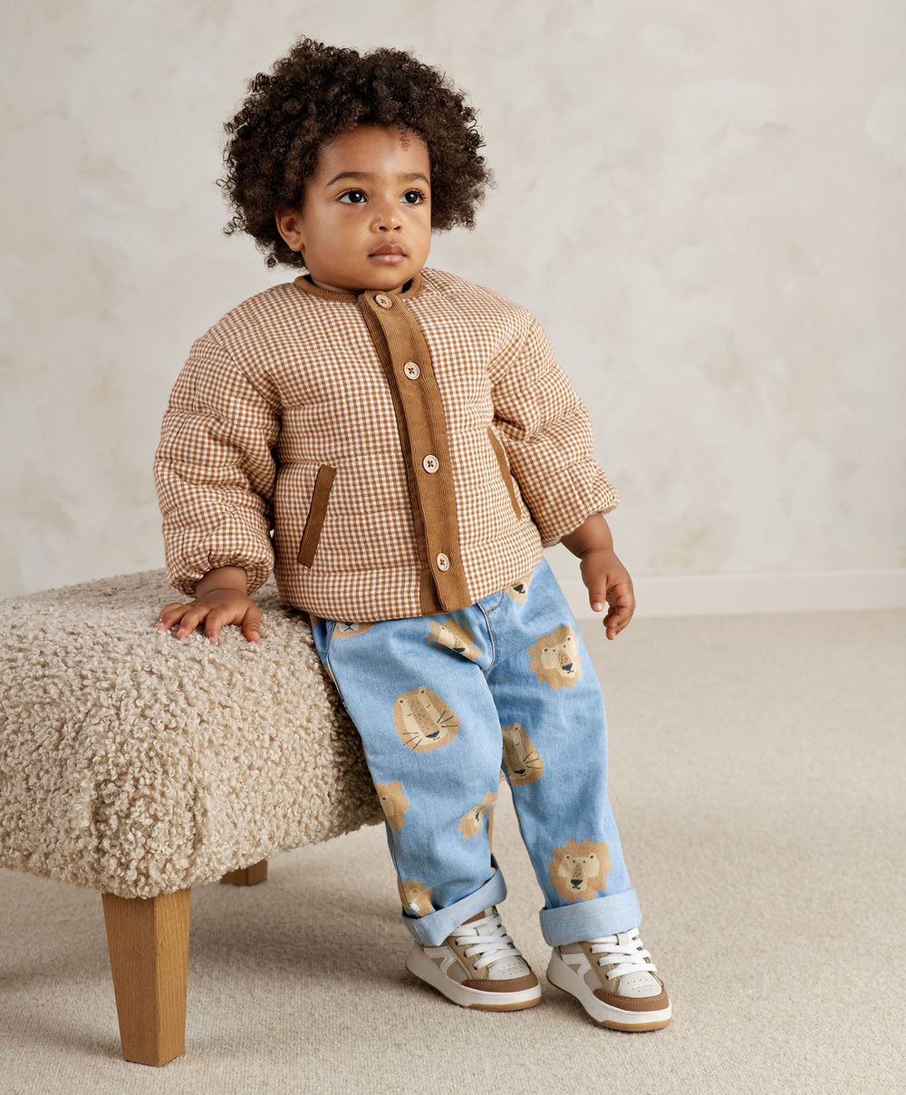 Mamas &amp; Papas Jackets &amp; Coats Check Jacket