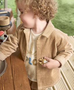 Mamas & Papas Jackets & Coats Cord Shacket - Beige