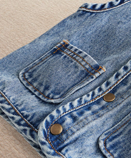 Mamas & Papas Jackets & Coats Denim Gilet