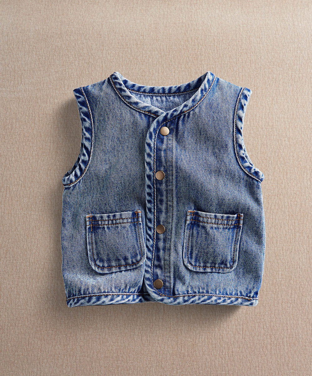 Mamas &amp; Papas Jackets &amp; Coats Denim Gilet