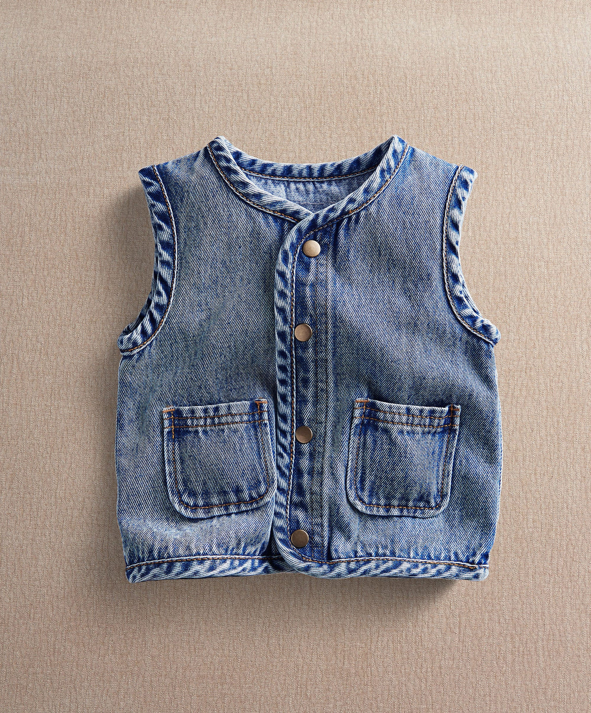 Mamas & Papas Jackets & Coats Denim Gilet