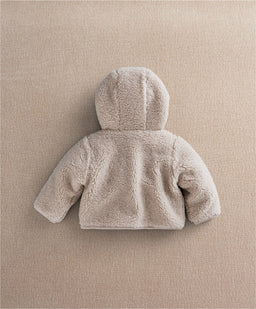 Mamas & Papas Jackets & Coats Hooded Borg Jacket