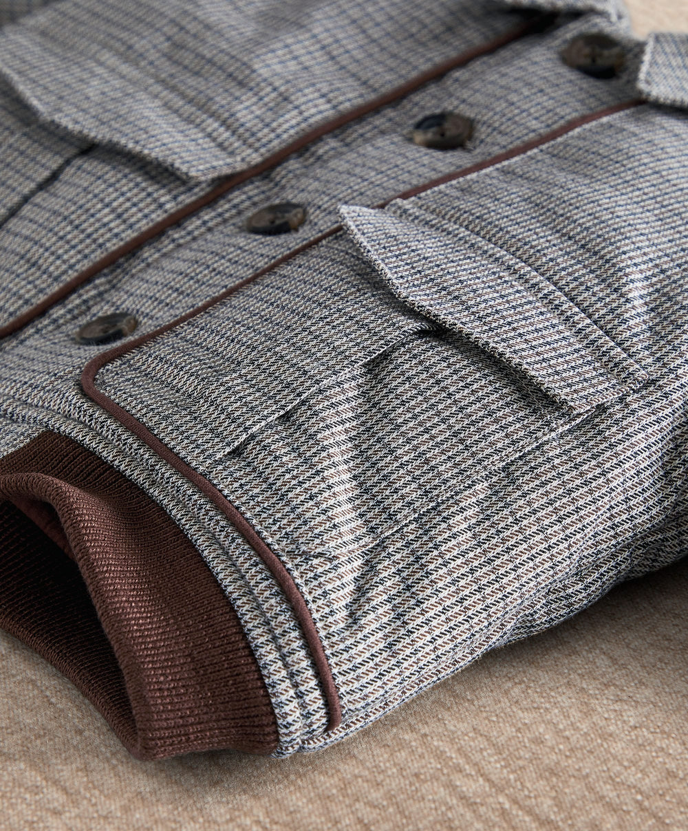 Mamas &amp; Papas Jackets &amp; Coats Houndstooth Bomber Jacket