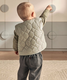 Mamas & Papas Jackets & Coats Quilted Gilet - Beige