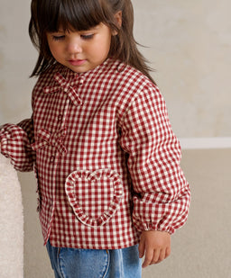 Mamas & Papas Jackets & Coats Red Gingham Jacket