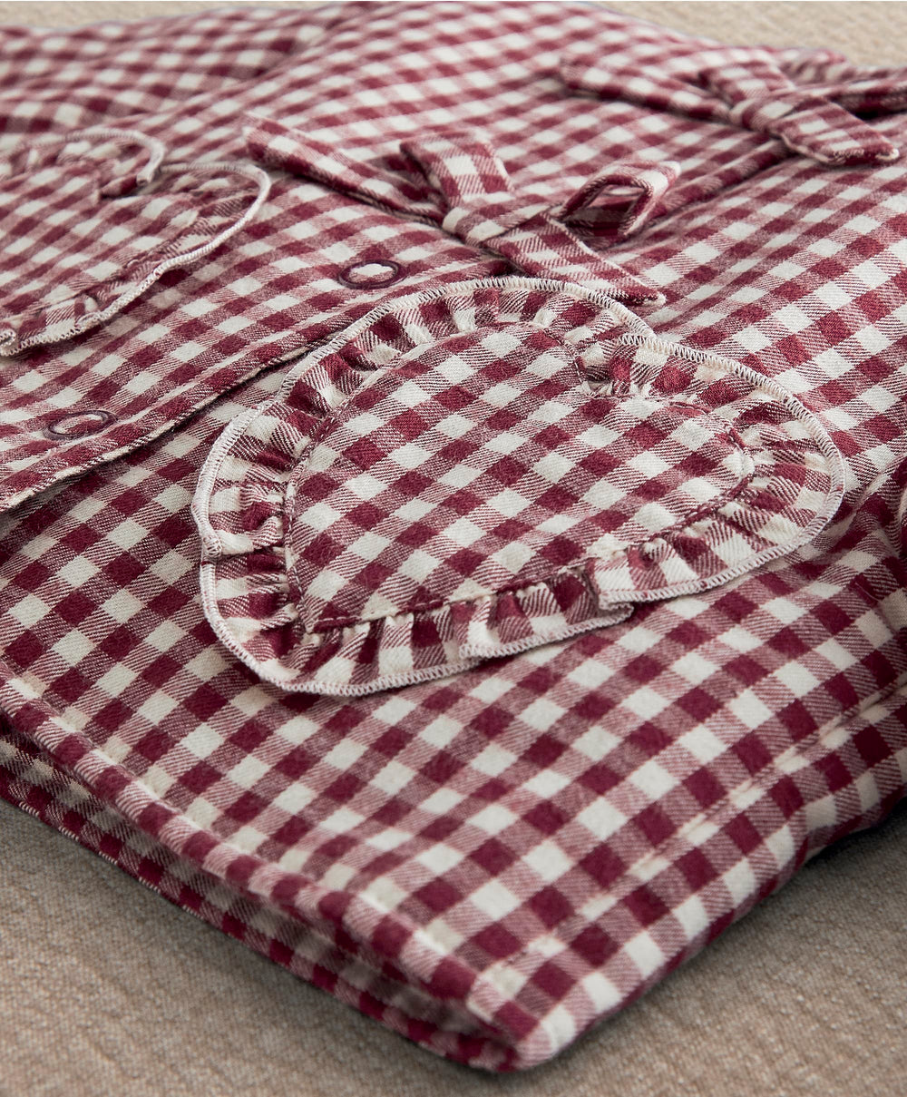Mamas &amp; Papas Jackets &amp; Coats Red Gingham Jacket