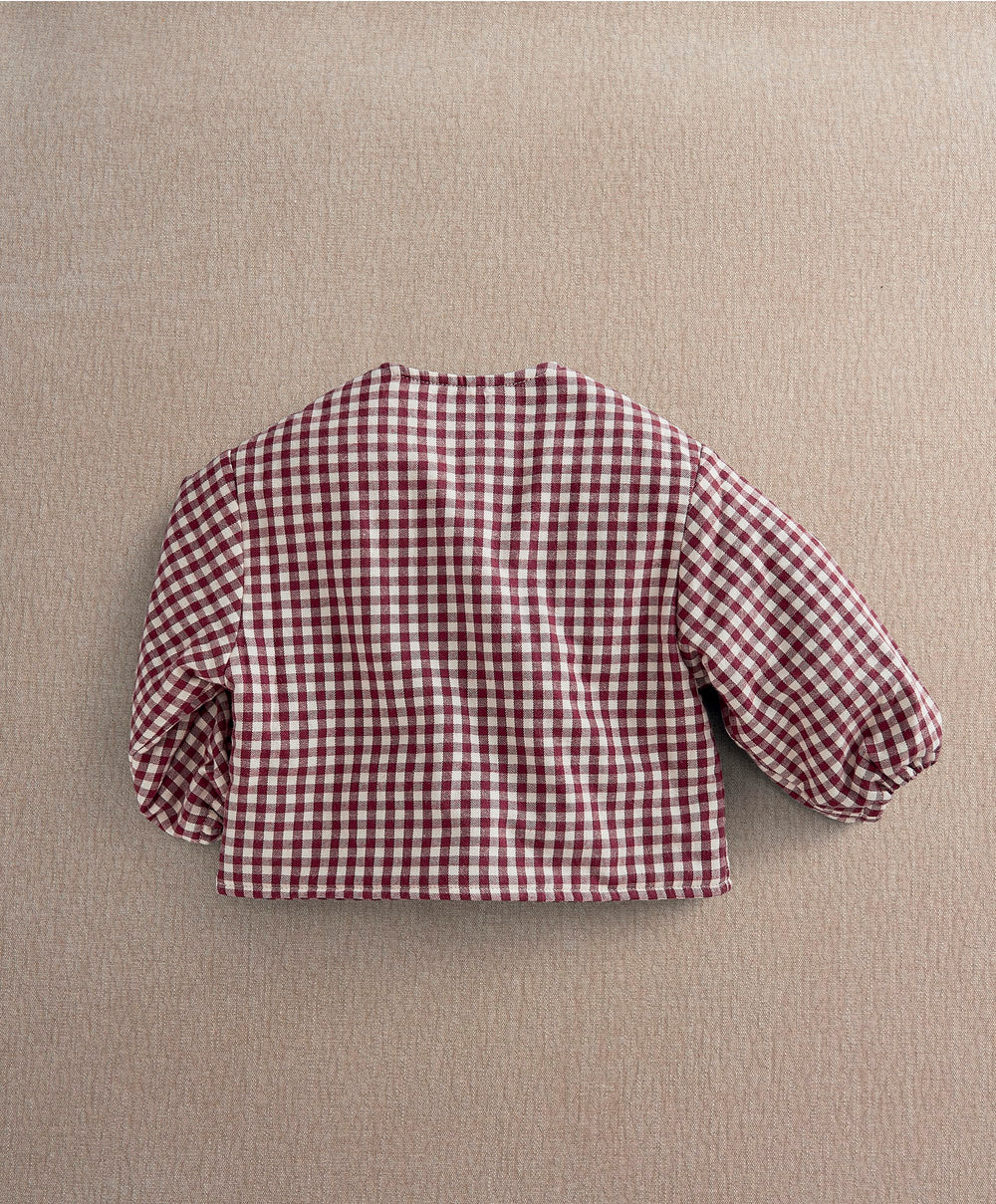Mamas &amp; Papas Jackets &amp; Coats Red Gingham Jacket