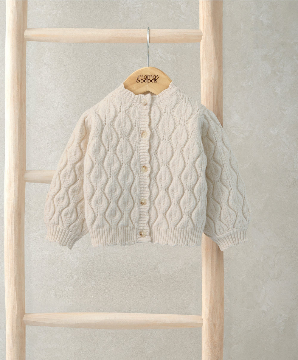 Mamas &amp; Papas Jumpers &amp; Knitwear Cable Knitted Cardigan
