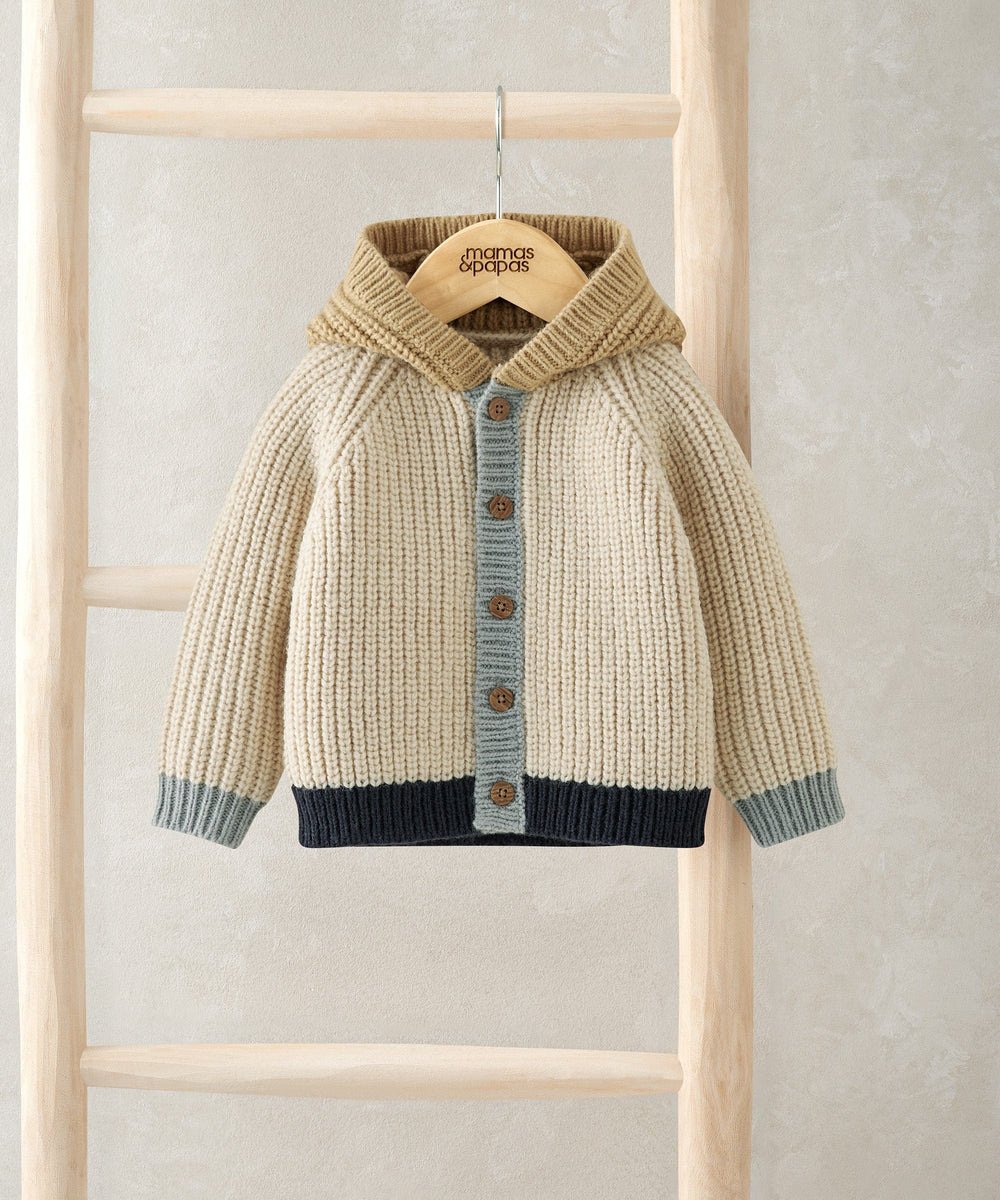Mamas &amp; Papas Jumpers &amp; Knitwear Colour Block Cardigan