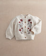 Mamas & Papas Jumpers & Knitwear Embroidered Flower Cardigan
