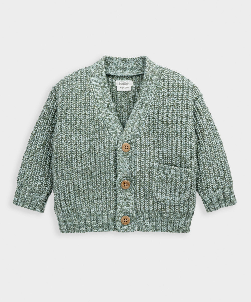 Mamas &amp; Papas Jumpers &amp; Knitwear Grey Cable Knit Cardigan