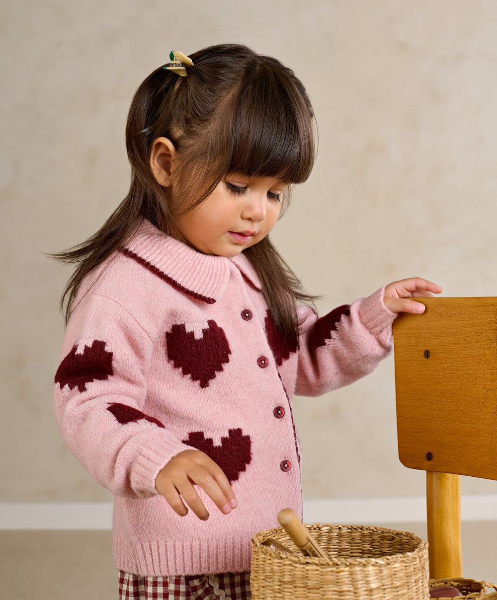 Mamas &amp; Papas Jumpers &amp; Knitwear Heart Cardigan