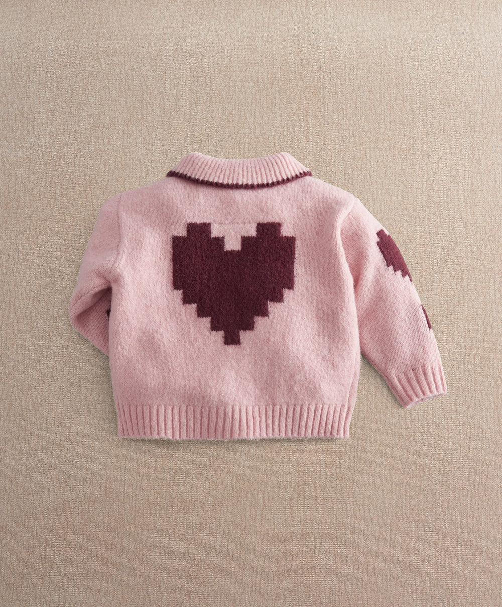 Mamas &amp; Papas Jumpers &amp; Knitwear Heart Cardigan