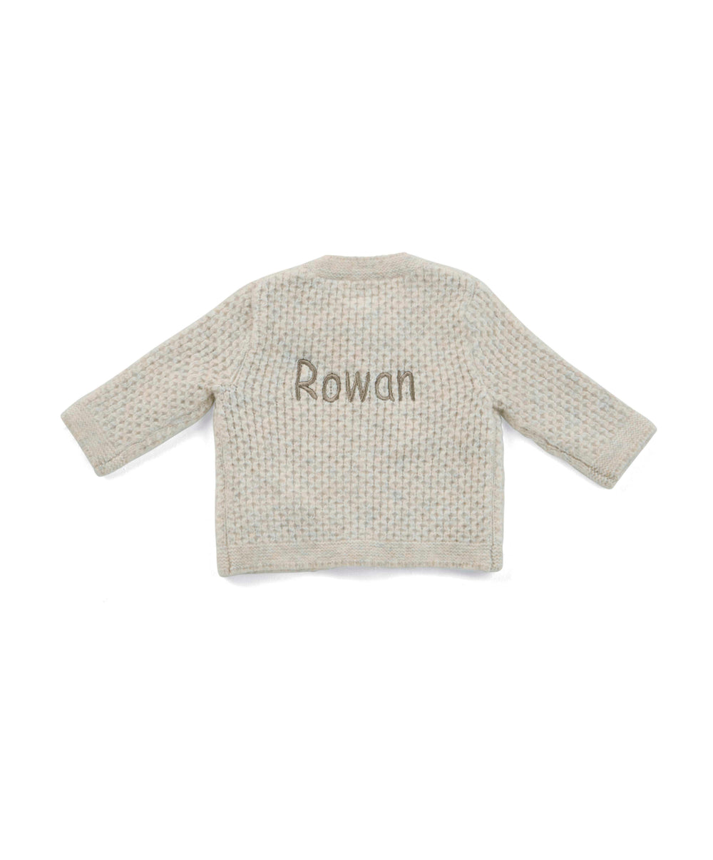 Mamas &amp; Papas Jumpers &amp; Knitwear Knitted Cardigan with Button Fastening - Oatmeal