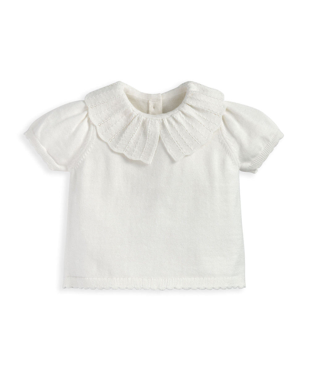 Mamas &amp; Papas Jumpers &amp; Knitwear Knitted White Top