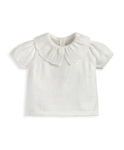 Mamas & Papas Jumpers & Knitwear Knitted White Top