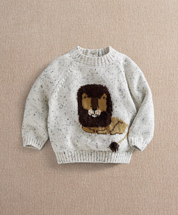 Mamas & Papas Jumpers & Knitwear Lion Knitted Jumper