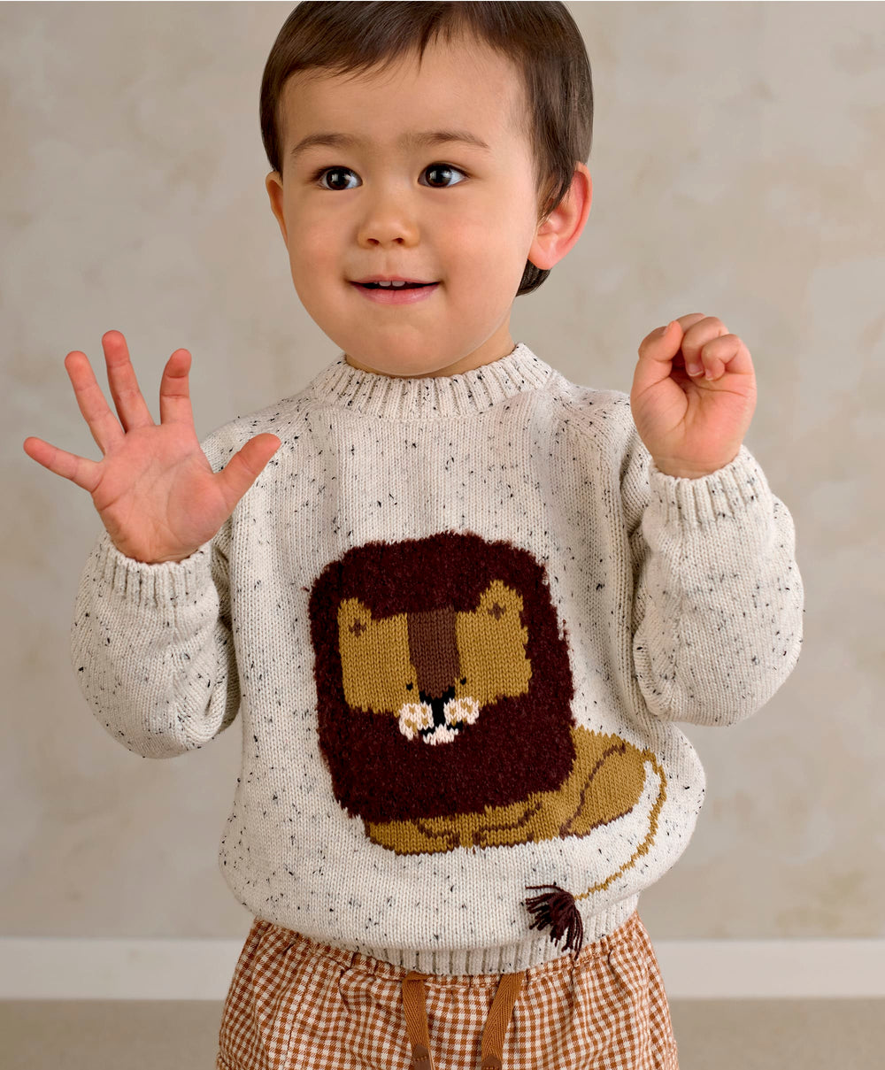 Mamas &amp; Papas Jumpers &amp; Knitwear Lion Knitted Jumper
