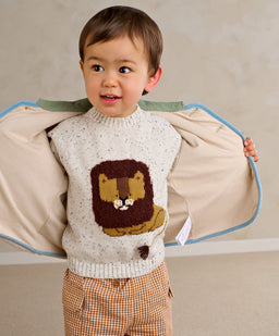 Mamas & Papas Jumpers & Knitwear Lion Knitted Jumper