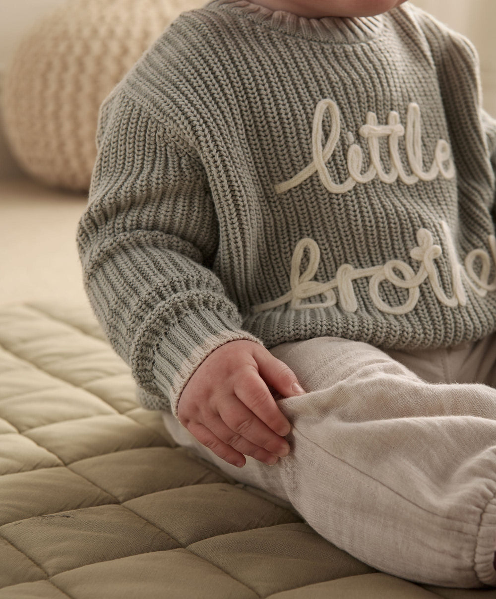 Mamas &amp; Papas Jumpers &amp; Knitwear Little Brother Jumper