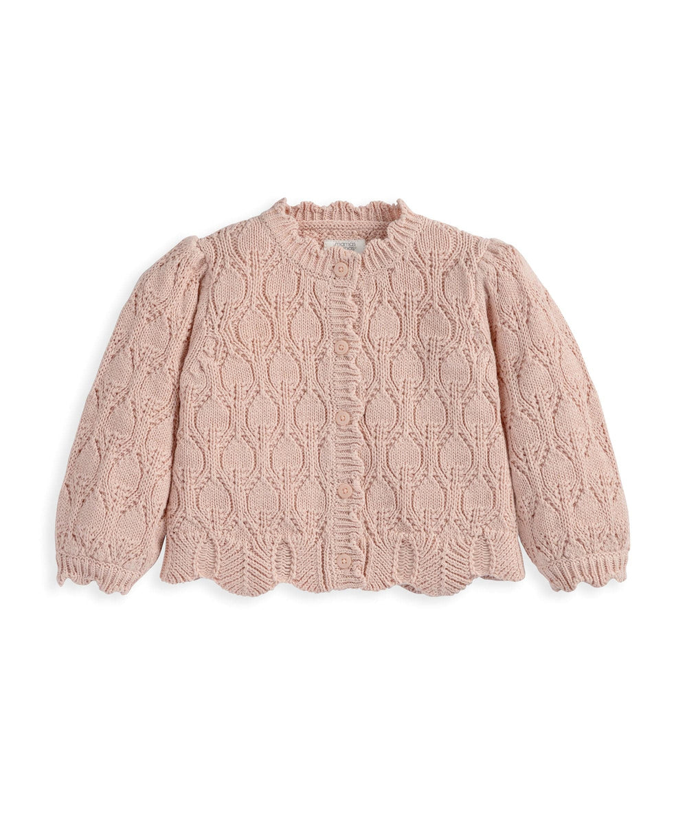 Mamas &amp; Papas Jumpers &amp; Knitwear Pink Cardigan