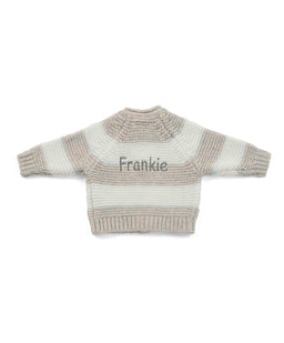 Mamas & Papas Jumpers & Knitwear Stripe Cardigan - Cream