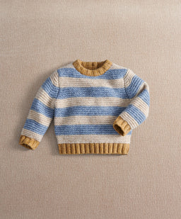 Mamas & Papas Jumpers & Knitwear Stripe Knit Jumper