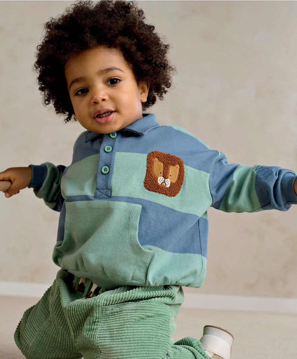 Mamas &amp; Papas Jumpers &amp; Knitwear Stripe Sweatshirt